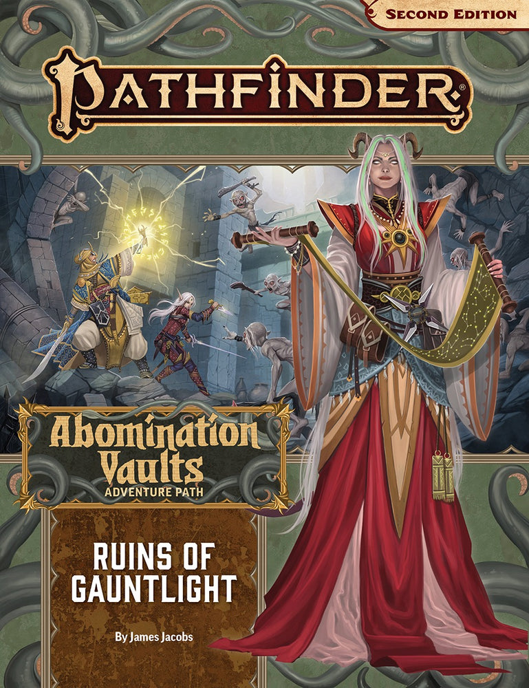 Pathfinder RPG (2E) Adventure Path #163: Abomination Vaults (Ruins of Gauntlight Part 1 of 3)