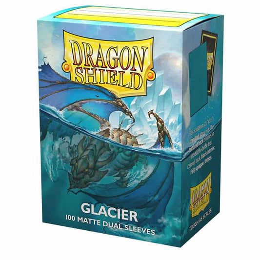 Dragon Shield Sleeves: Dual Matte: Glacier (Box of 100)