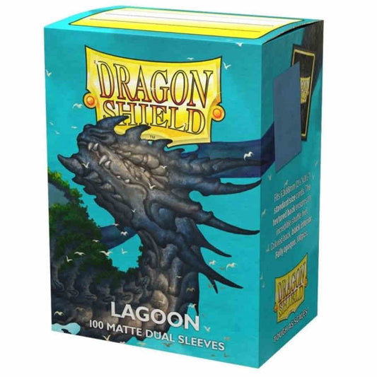 Dragon Shield Sleeves: Dual Matte: Lagoon (Box of 100)