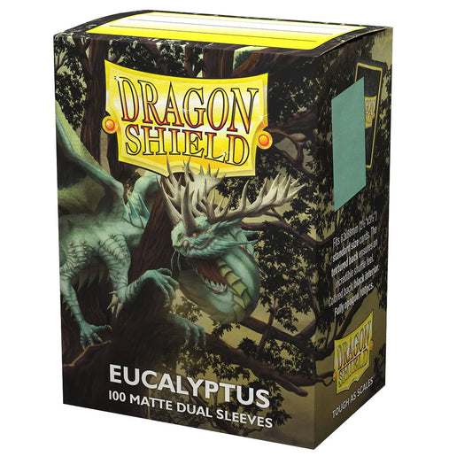 Dragon Shield Sleeves: Dual Matte: Eucalyptus (Box of 100)