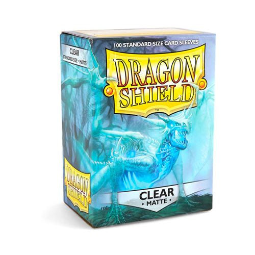 Dragon Shield Sleeves: Matte Clear (Box of 100)