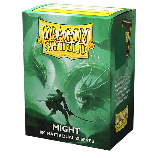 Dragon Shield Sleeves: Dual Matte: Might (Box of 100)