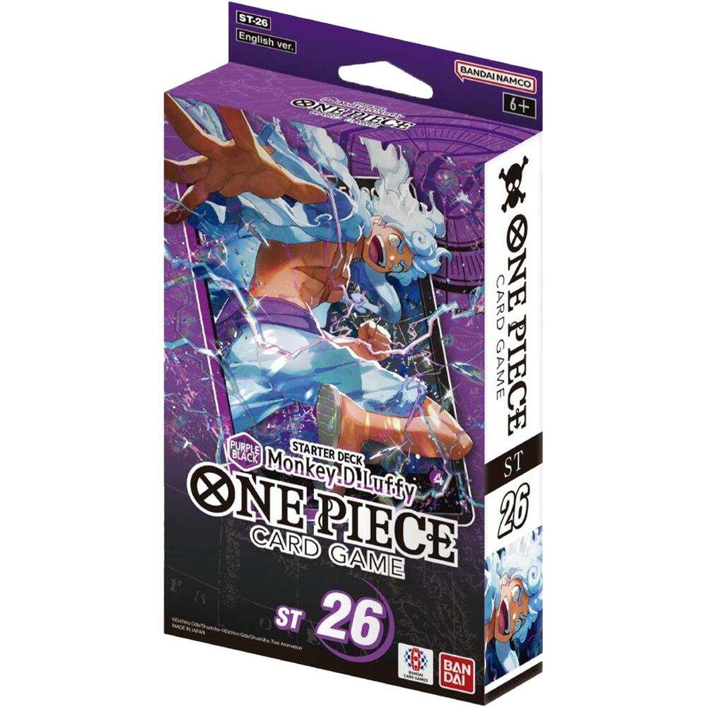 One Piece: Starter Deck 26 - PURPLE/BLACK Monkey.D.Luffy (ST-26)
