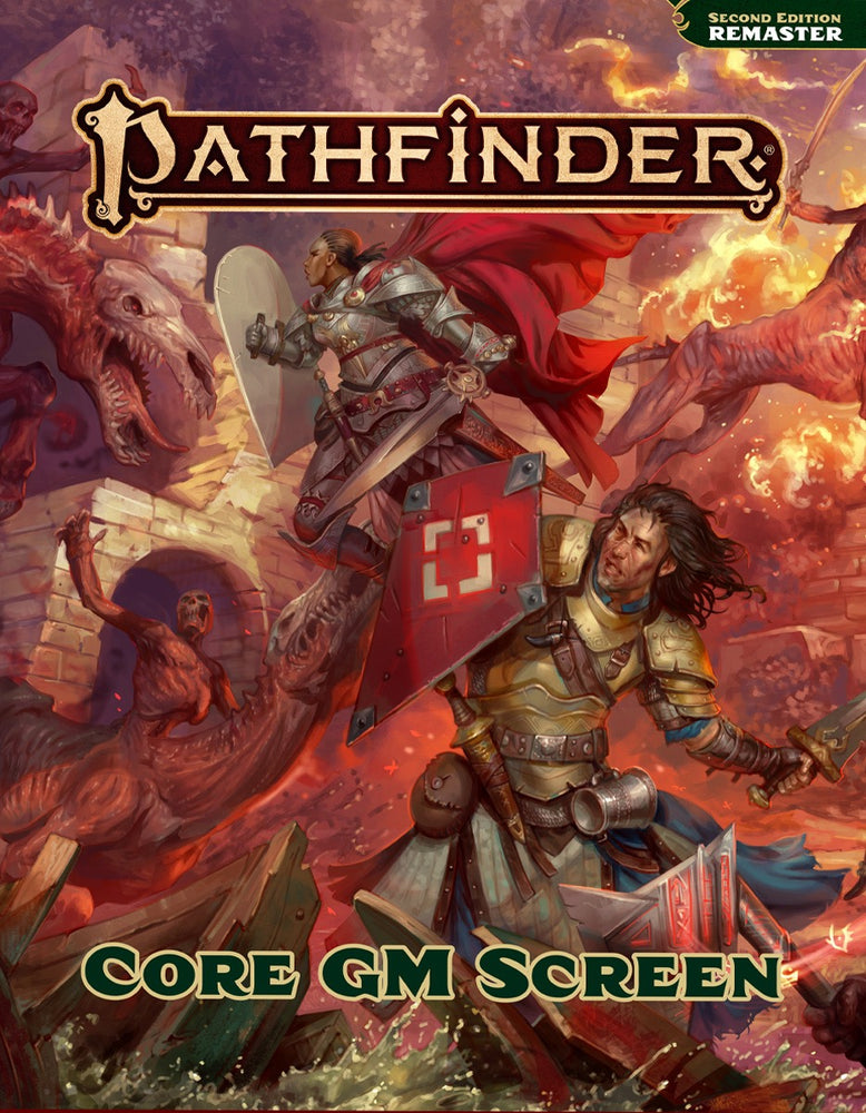 Pathfinder RPG (2E): Pathfinder Core GM Screen Remaster