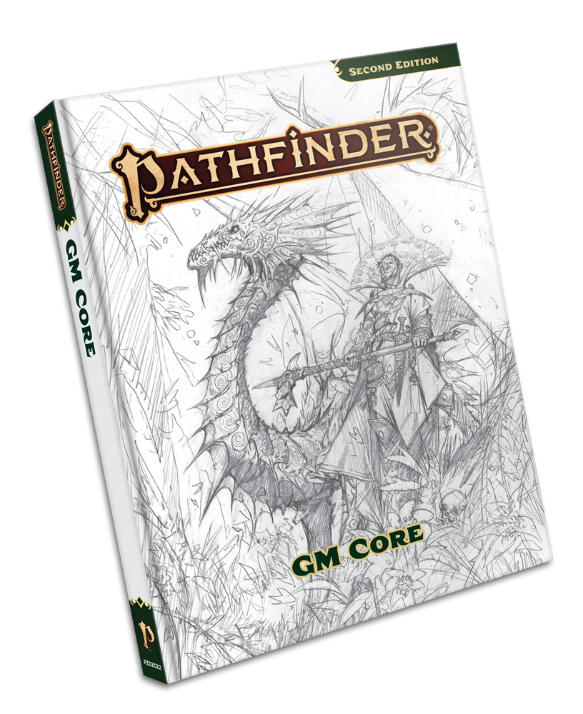Pathfinder RPG (2E): Pathfinder GM Core (Sketch Cover)