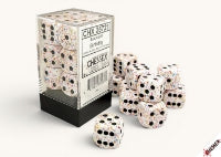 Speckled Dice: 16mm D6 Birthday With Black Dice Block (12 Dice)