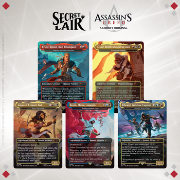 Secret Lair Drop: Secret Lair x Assassin's Creed: Lethal Legends - Non-Foil Edition - Secret Lair Drop Series (SLD)