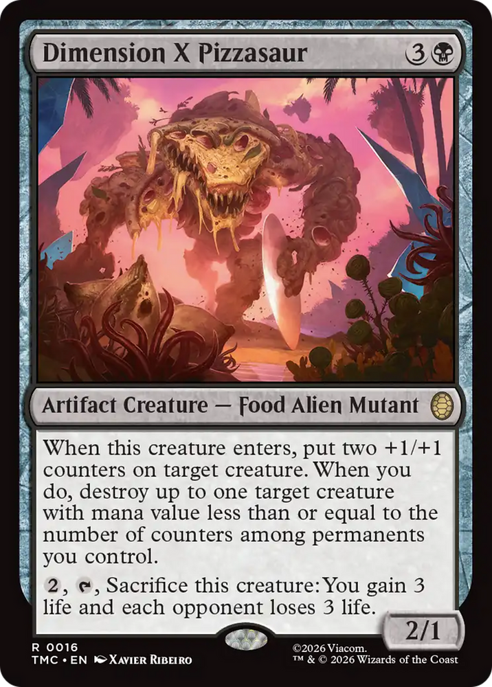 Dimension X Pizzasaur [Teenage Mutant Ninja Turtles Commander]