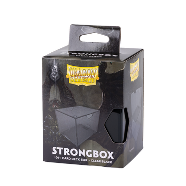 Dragon Shield: Strongbox - Clear Black