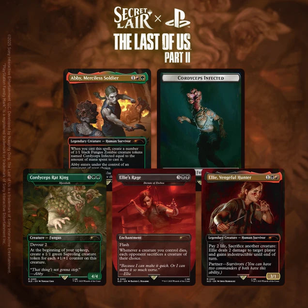 Secret Lair x The Last of Us Part II - Non-Foil Edition - Secret Lair Drop Series (SLD)