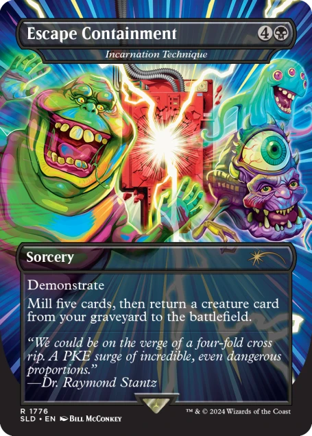 Secret Lair Drop: Secret Lair x Ghostbusters: Slimer - Non-Foil Edition - Secret Lair Drop Series (SLD)