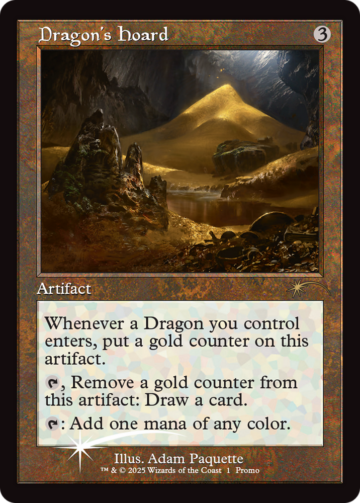Dragon's Hoard (Retro Frame) [Wizards Play Network 2025]