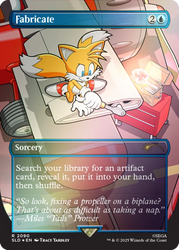 Secret Lair x Sonic the Hedgehog Superdrop: Chasing Adventure (Rainbow Foil) - Secret Lair Drop Series (SLD)