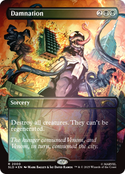 Secret Lair Drop: Secret Lair x Marvel's Spider-Man: Venom Unleashed (Colors) - Rainbow Foil Edition - Secret Lair Drop Series (SLD)