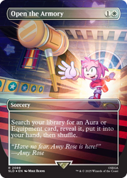 Secret Lair x Sonic the Hedgehog Superdrop: Chasing Adventure (Rainbow Foil) - Secret Lair Drop Series (SLD)