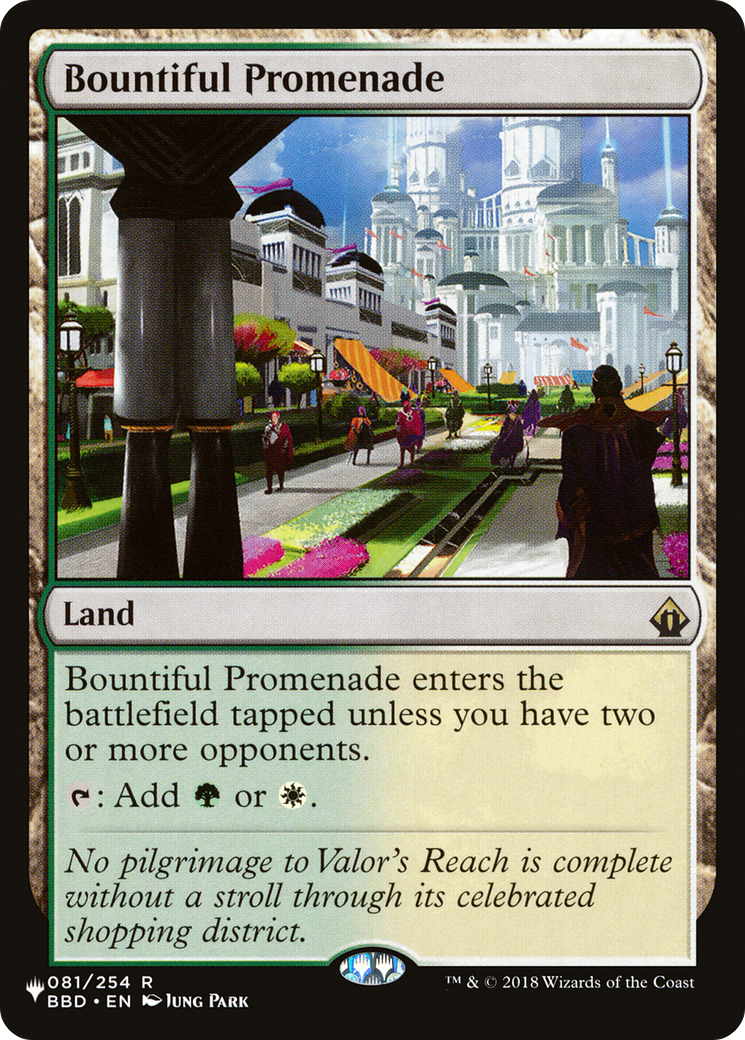 Bountiful Promenade [The List]