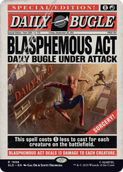 Secret Lair Drop: Secret Lair x Marvel's Spider-Man: Daily Bugle Breaking News - Non-Foil Edition - Secret Lair Drop Series (SLD)