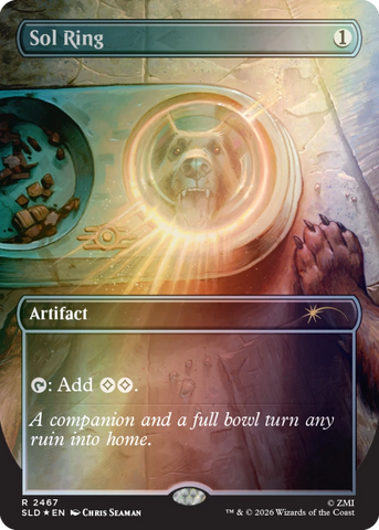Secret Lair: Drop Series - Secret Lair x Fallout (Greet the Dog - Traditional Foil Edition)