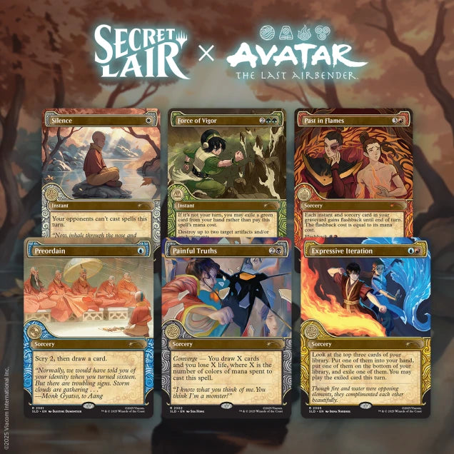 Secret Lair x Avatar: The Last Airbender: One with the Elements - Non-Foil Edition - Secret Lair Drop Series (SLD)