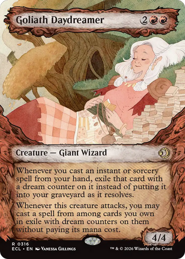 Goliath Daydreamer (Showcase) [Lorwyn Eclipsed]