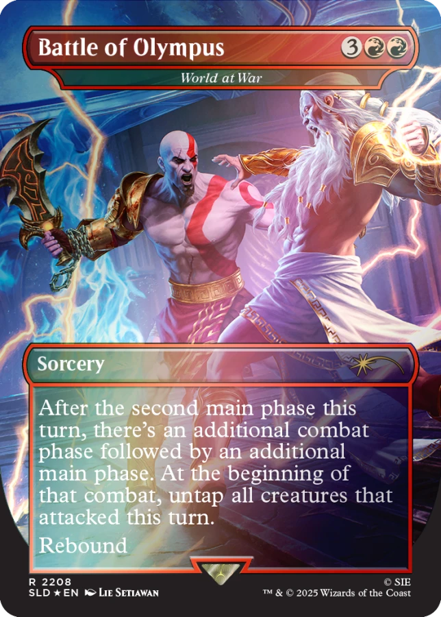 Secret Lair x God of War: Greek - Traditional Foil Edition - Secret Lair Drop Series (SLD)
