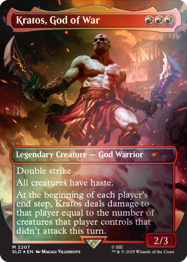 Secret Lair x God of War: Greek - Traditional Foil Edition - Secret Lair Drop Series (SLD)