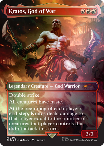 Secret Lair x God of War: Greek - Traditional Foil Edition - Secret Lair Drop Series (SLD)