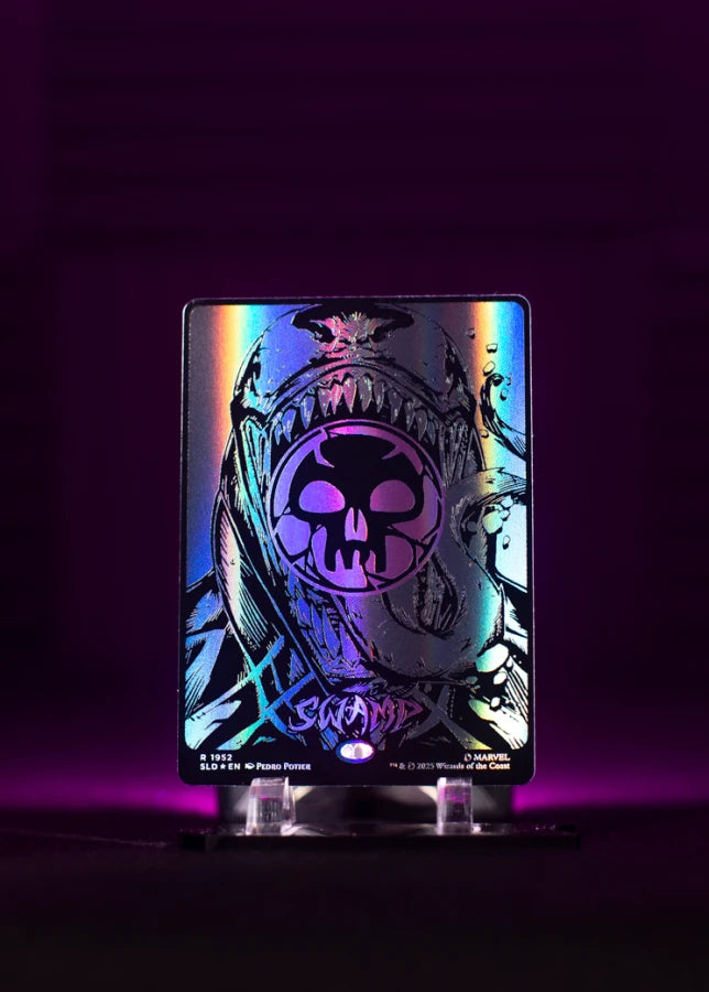 Secret Lair Drop: Secret Lair x Marvel's Spider-Man: Mana Symbiote - Raised Foil Edition - Secret Lair Drop Series (SLD)