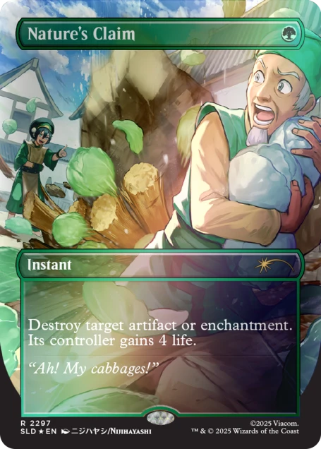 Secret Lair x Avatar: The Last Airbender: My Cabbages! - Rainbow Foil Edition - Secret Lair Drop Series (SLD)