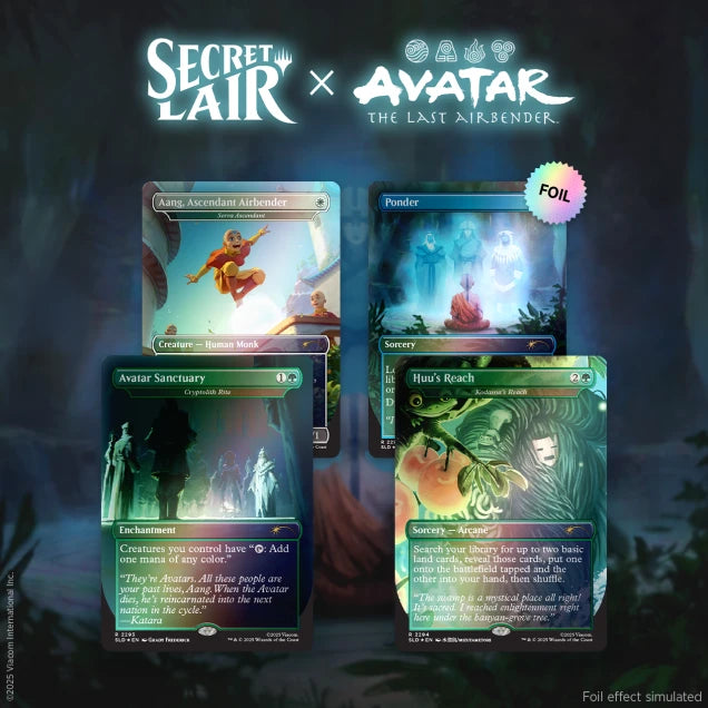 Secret Lair x Avatar: The Last Airbender: A Lot To Learn - Rainbow Foil Edition - Secret Lair Drop Series (SLD)