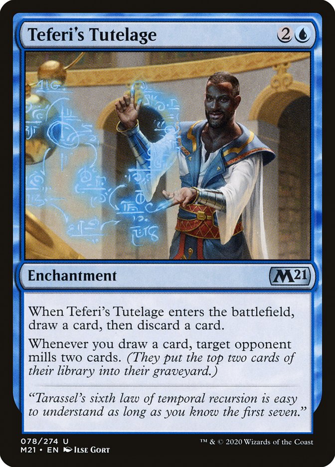 teferi cards mtg Teferi's Tutelage [Core Set 2021]