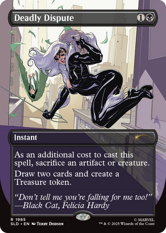 Secret Lair Drop: Secret Lair x Marvel's Spider-Man: Villainous Plots - Rainbow Foil Edition - Secret Lair Drop Series (SLD)
