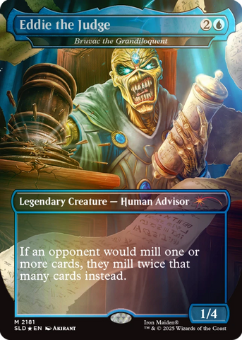 Secret Lair x Iron Maiden: Eddie Unchained - Rainbow Foil Edition - Secret Lair Drop Series (SLD)