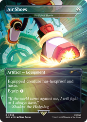 Secret Lair x Sonic the Hedgehog Superdrop: Turbo Gear (Rainbow Foil) - Secret Lair Drop Series (SLD)