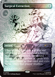 Secret Lair Drop: Secret Lair x Marvel's Spider-Man: Venom Unleashed (Inks) - Rainbow Foil Edition - Secret Lair Drop Series (SLD)