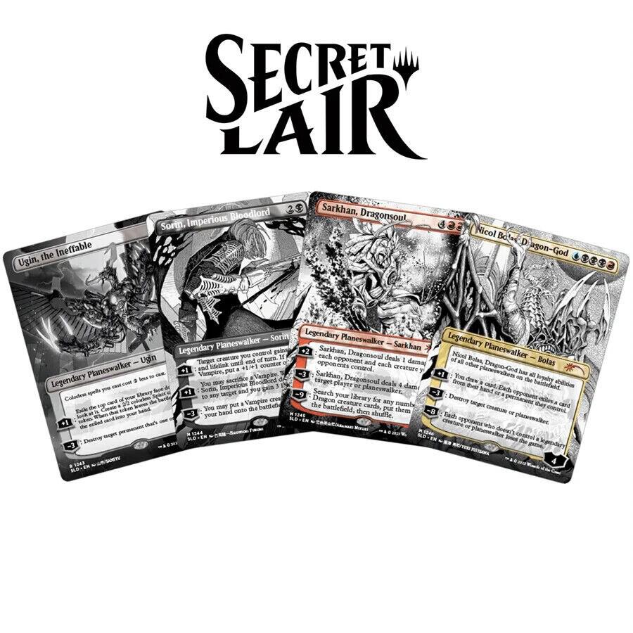 Secret Lair Drop: More Borderless Planeswalkers (WPN Exclusive) - Traditional Foil Edition - Secret Lair Drop Series (SLD)