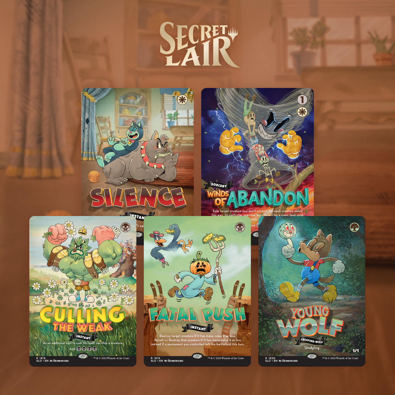 Secret Lair Drop: Twisted Toons - Non-Foil Edition - Secret Lair Drop Series (SLD)