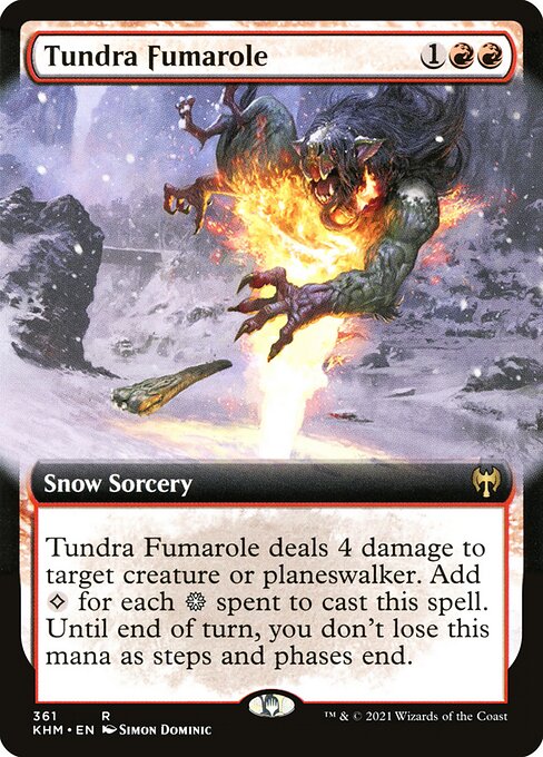 Tundra Fumarole (Extended Art)