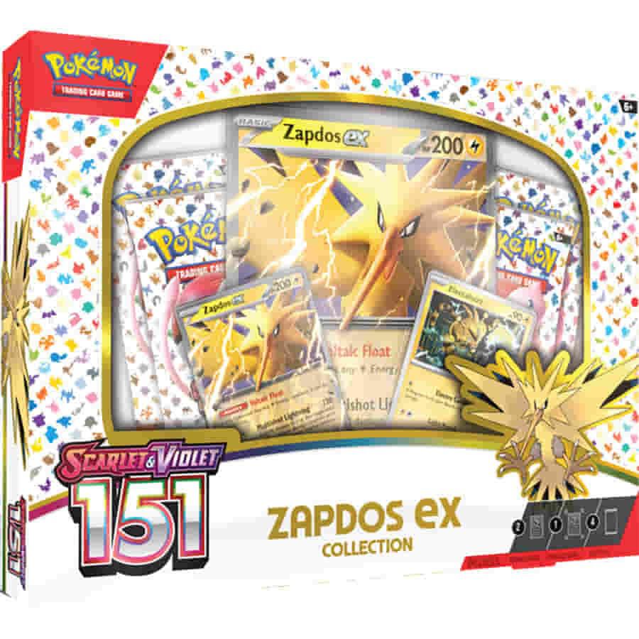 Pokemon: 151: Zapdos ex Collection - SV: Scarlet & Violet 151