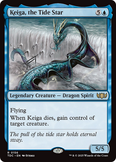 Keiga, the Tide Star [Tarkir: Dragonstorm Commander]
