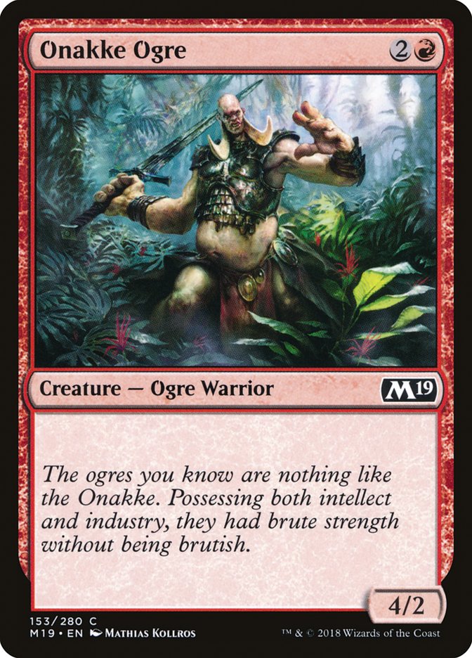 Onakke Ogre [Core Set 2019]