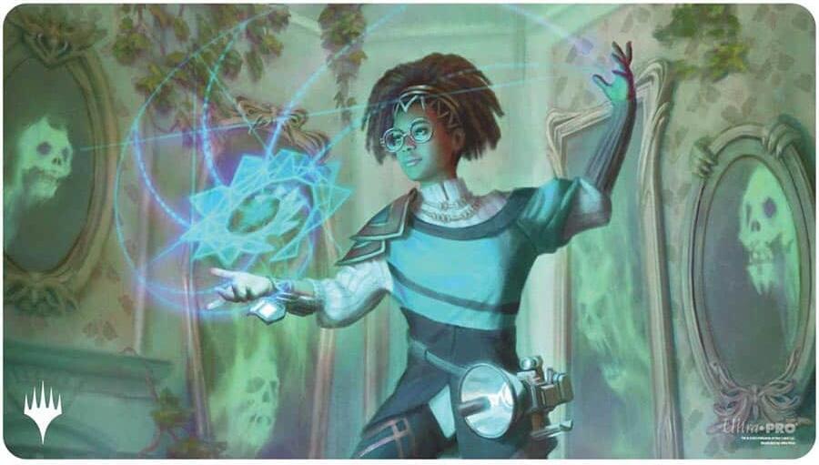 Ultra PRO: Playmat - Duskmourn (Zimone, Mystery Unraveler (Commander))