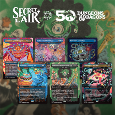 Secret Lair Drop: Secret Lair x Dungeons & Dragons: Death is in the Eyes of the Beholder I - Non-Foil Edition - Secret Lair Drop Series (SLD)