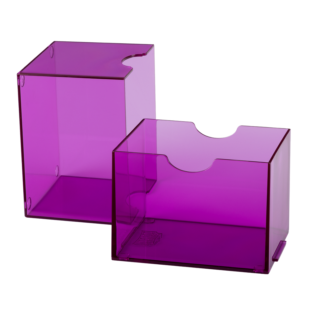 Dragon Shield: Strongbox - Clear Purple