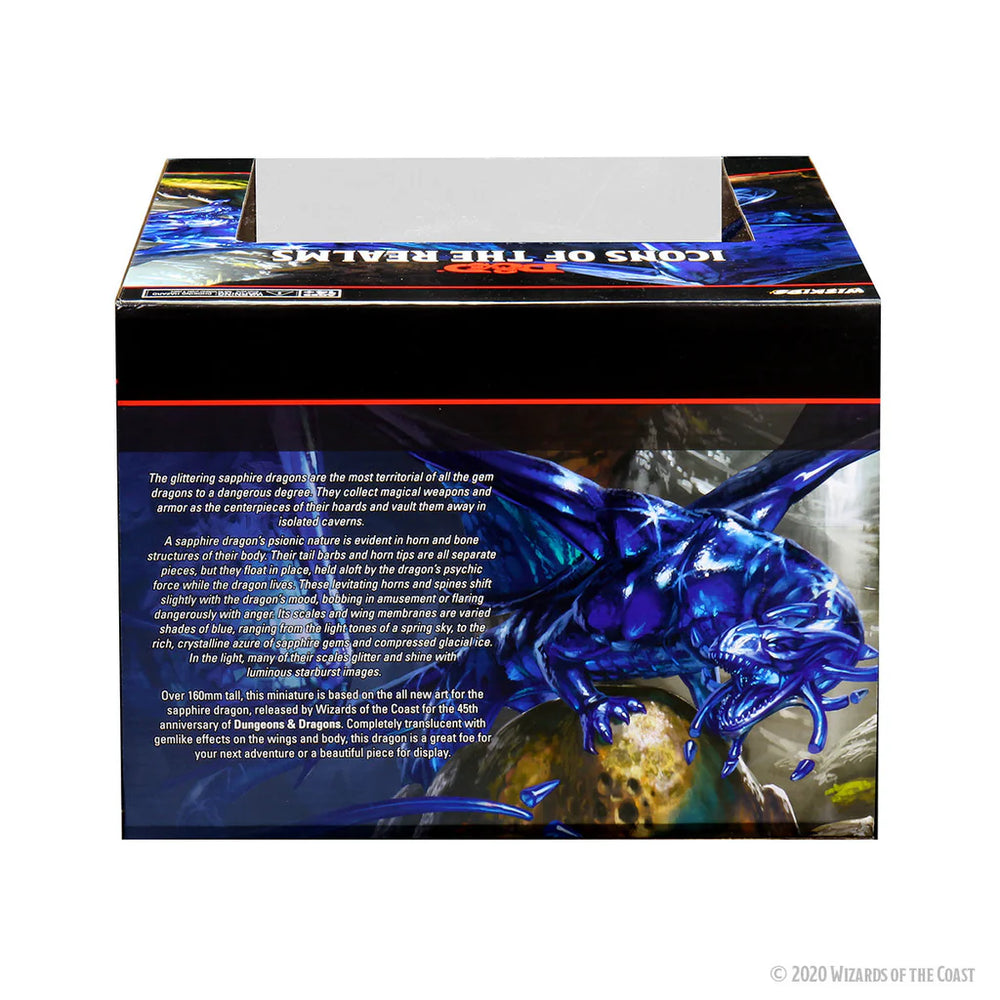 D&D: Icons of the Realms Sapphire Dragon Premium Figure