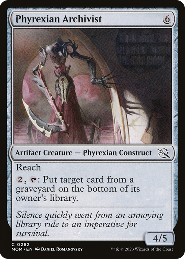 Phyrexian Archivist [March of the Machine]