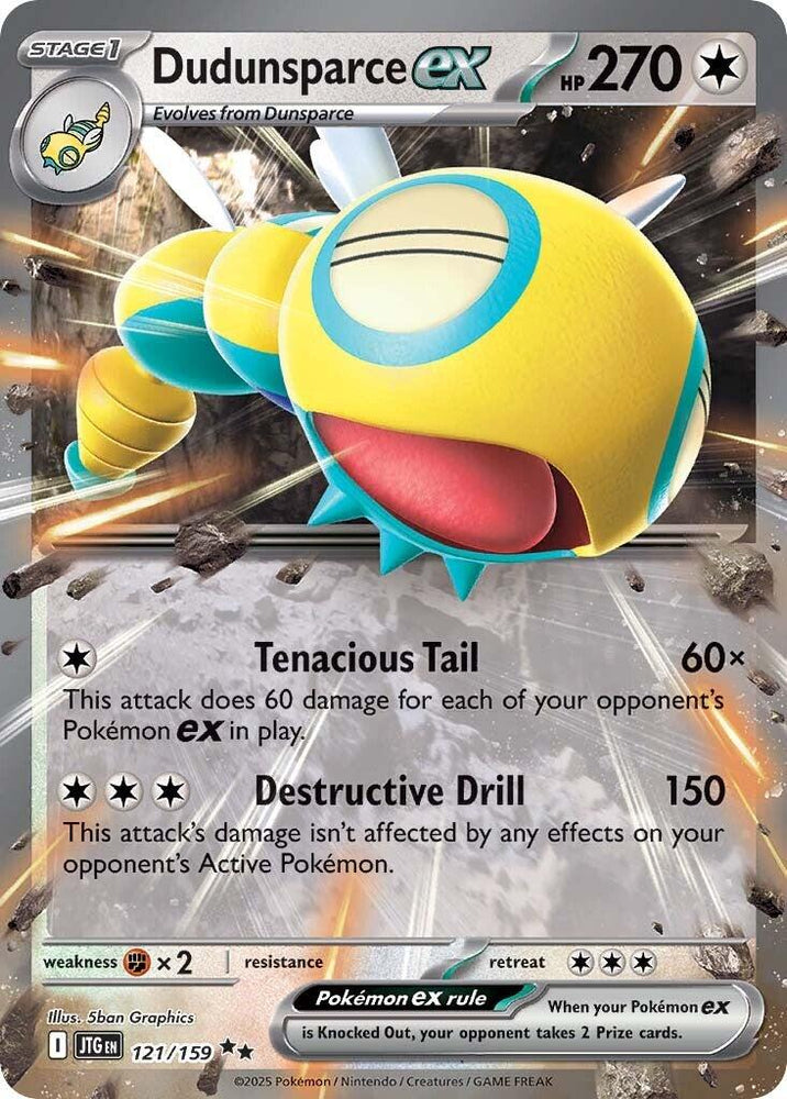 Dudunsparce ex (121/159) [Scarlet & Violet: Journey Together]