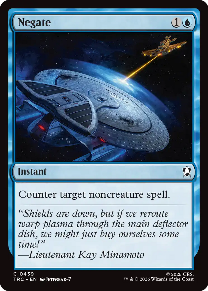 Negate (Surge Foil) [Star Trek Commander]