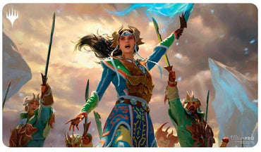 Ultra PRO: Playmat - Tarkir: Dragonstorm (Temur’s Roar (Temur Roar Commander Deck))