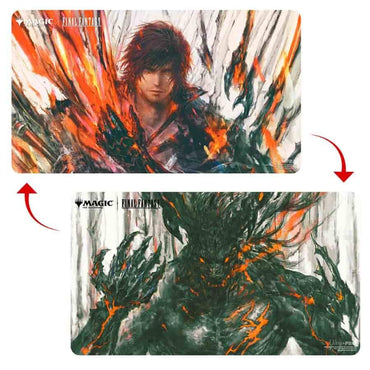 Ultra PRO: Double Sided Playmat - FINAL FANTASY (Clive, Ifrit’s Dominant / Ifrit, Warden of Inferno)